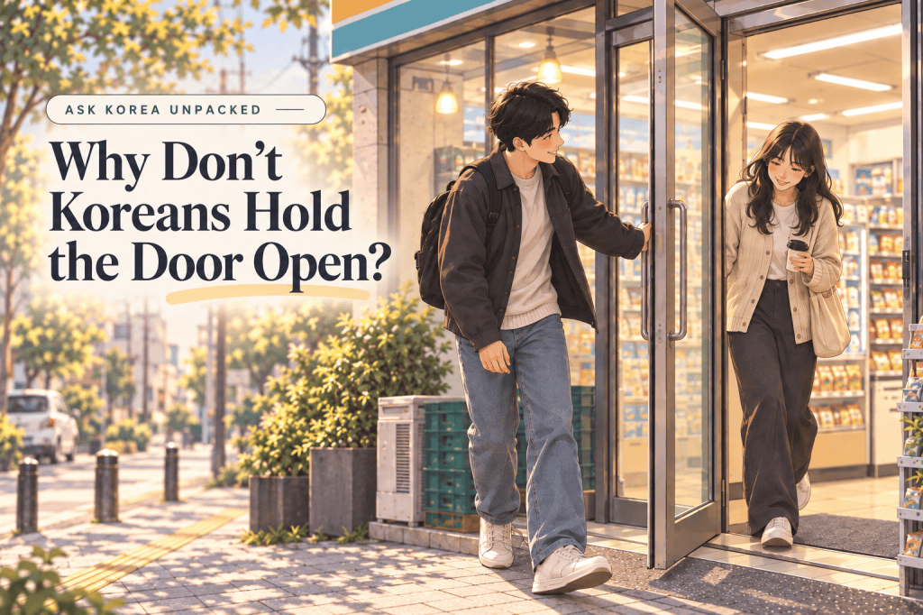 So Polite, Yet Why Don’t Koreans Hold the Door? The Korean Manners&nbsp;Paradox