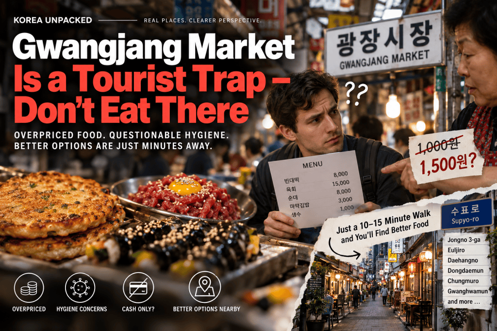 Gwangjang Market Is a Tourist Trap — Don’t Eat&nbsp;There